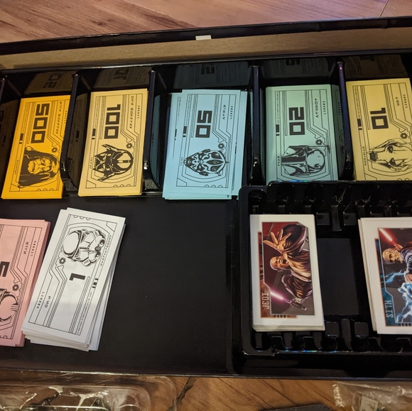 Vintage Monopoly Star Wars Saga Edition 2005 Parker Brothers Board Game - Picture 7 of 8